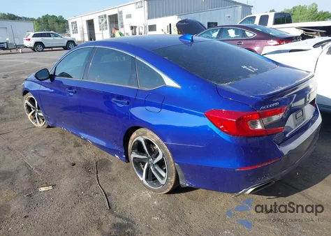 2020 Honda Accord Sport из США, поврежденный, VIN 1HGCV1F35LA015048